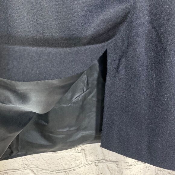 Jos.A.Bank Wool & Cashmere Blend Single Breasted Classic Navy Blazer Sports Coat - Picture 12 of 15